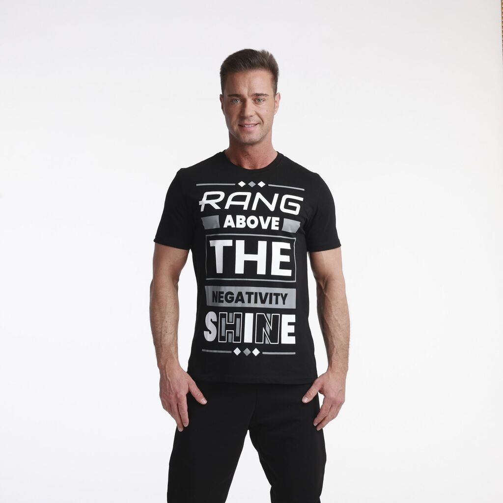 Rang Muška majica Benicio, Crna