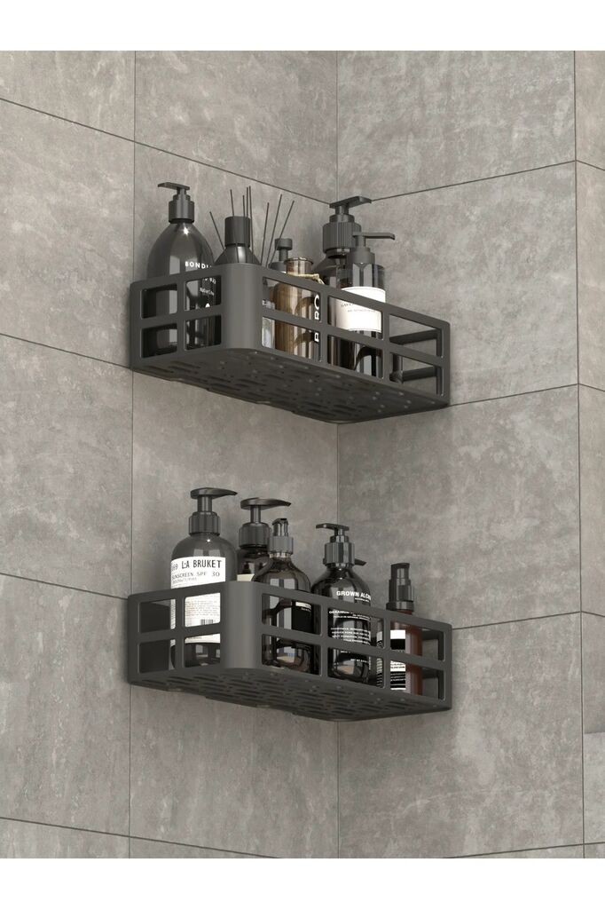 Hermia Organizator za kupatilo Bayev, Crni