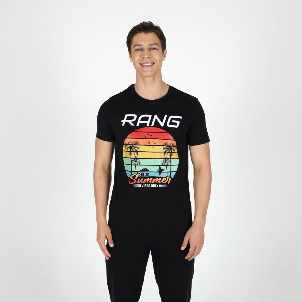 Rang Muška majica Gibson, Crna