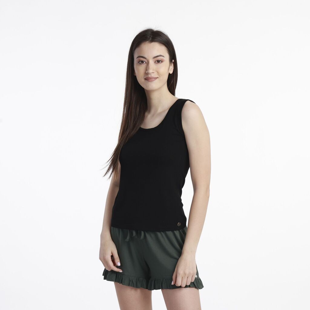 Rang Ženska majica bez rukava Nataly, Crna