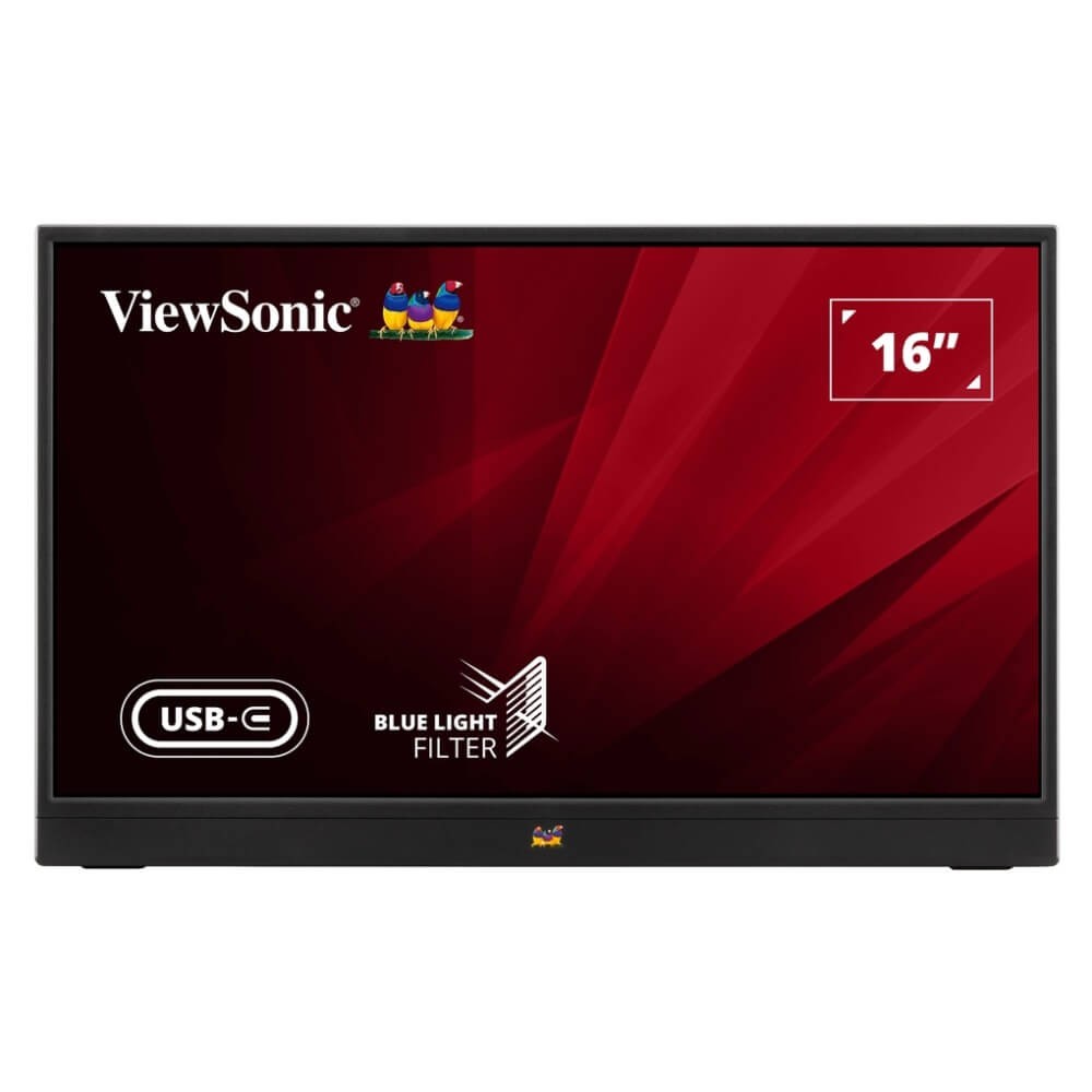 ViewSonic VA1655 16 Portabilni monitor, 1920x1080, Full HD, IPS, 60Hz, USB-C, Mini HDMI