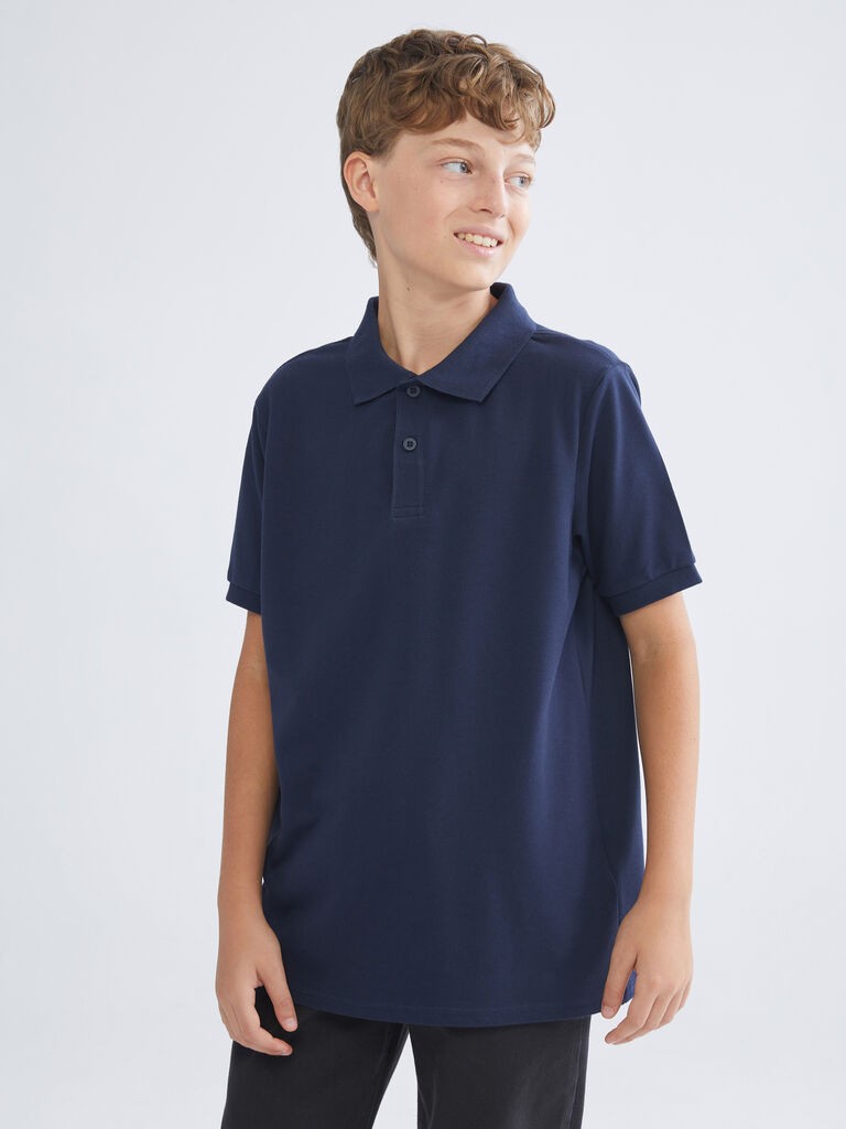 LC Waikiki Majica za dečake kratkih rukava W50120Z4-HRC, Teget