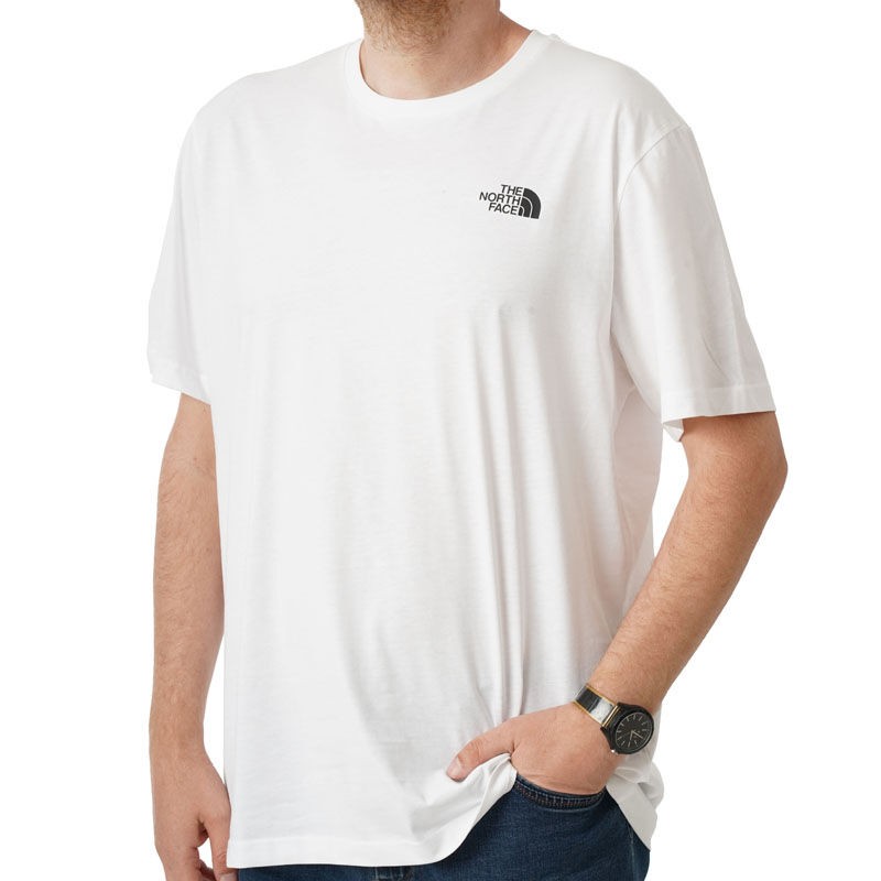 The North Face Muška majica S/S BOX NSE TEE, Bela