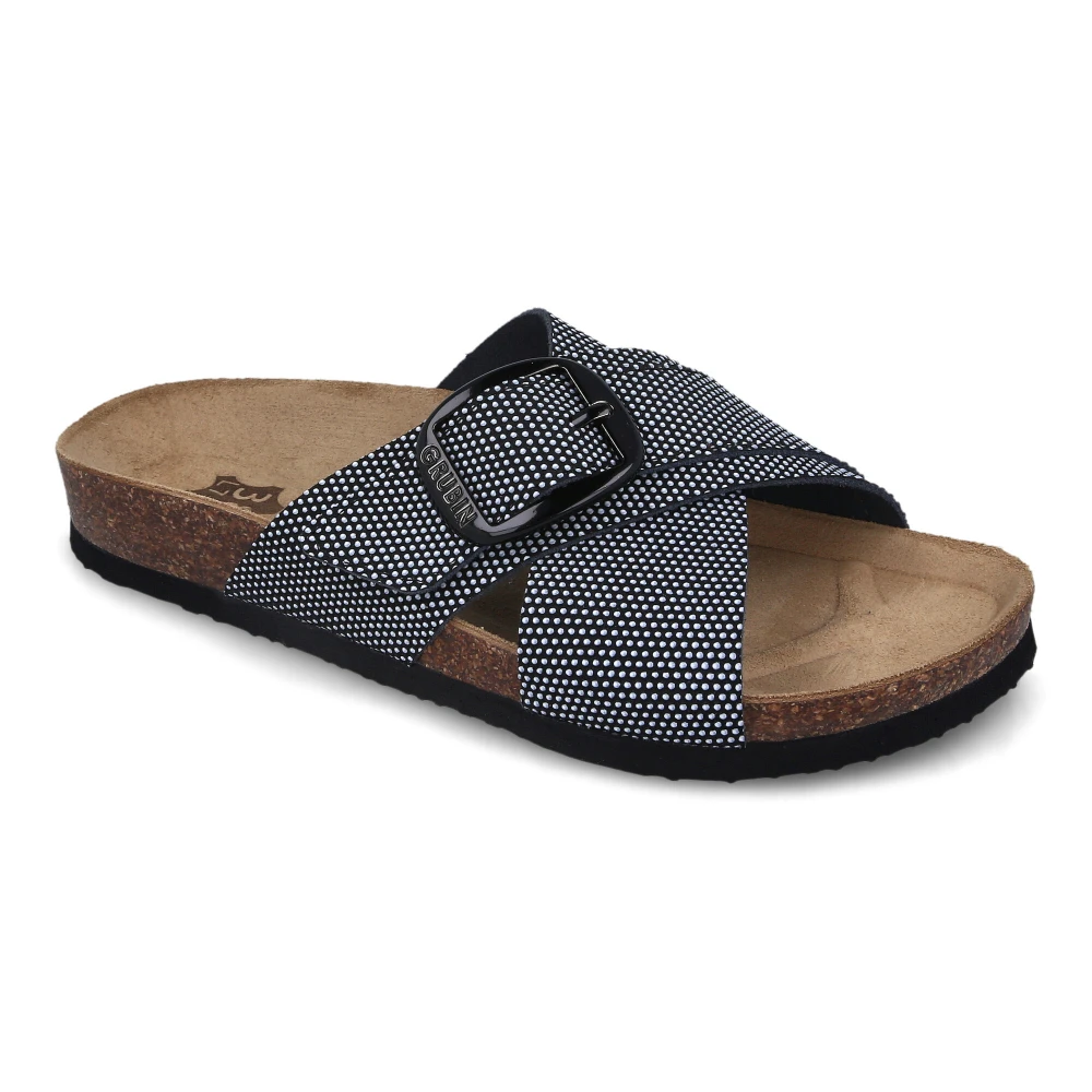 GRUBIN Ženske papuče Nera Classic 0693650, Crne