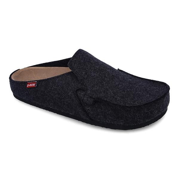 GRUBIN Muške kućne papuče Dardaneli Classic 1834040, Crne