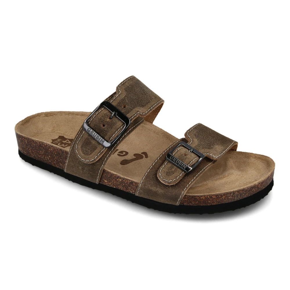 GRUBIN Muške papuče Egipat 0974050, Bež