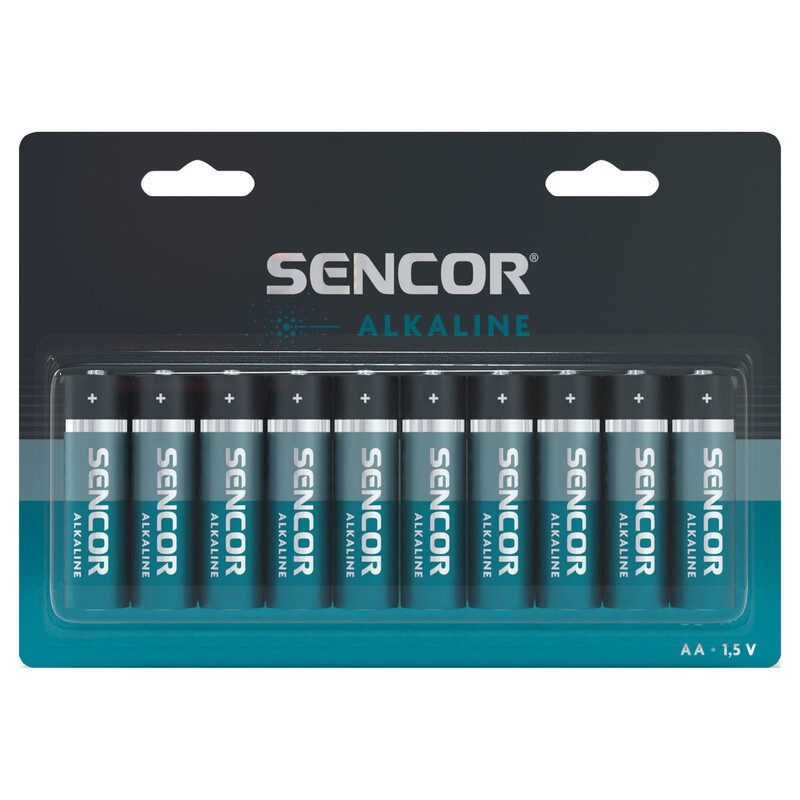 Sencor Baterija LR06, AA 10BP, Alkalna, 10 komada