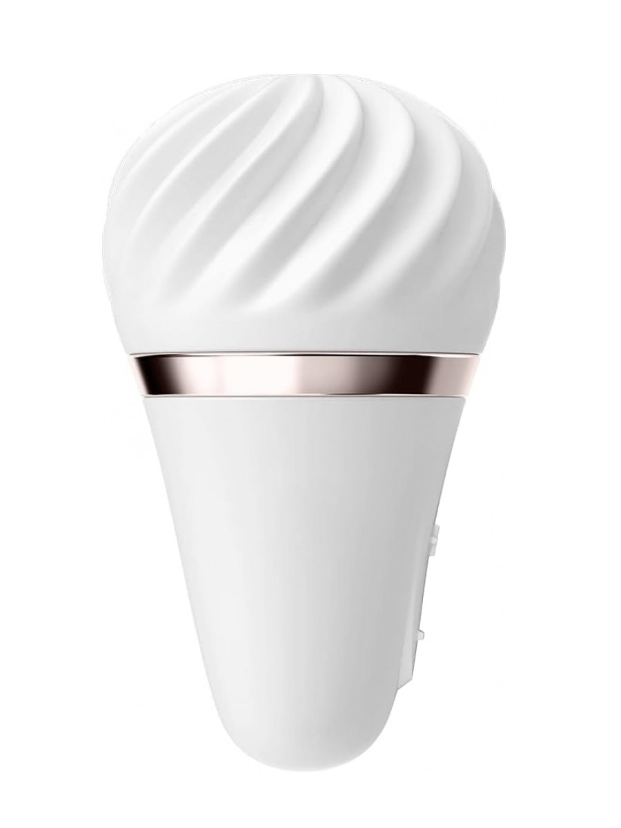 SATISFYER Stimulator za klitoris Little Wand, Beli