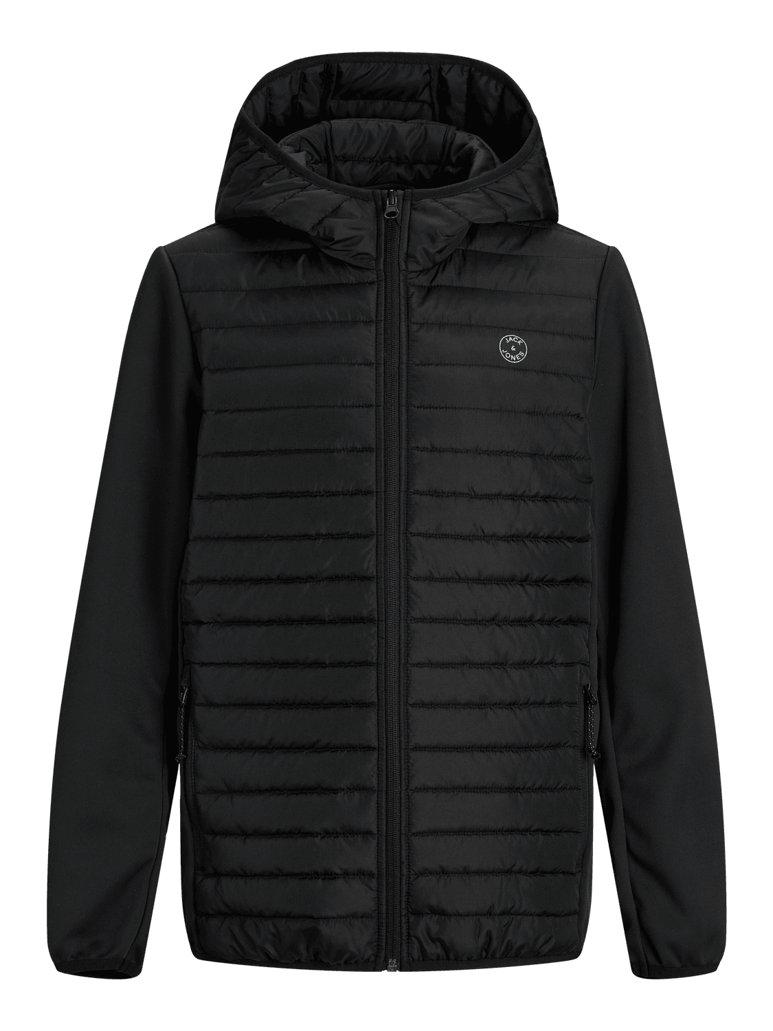 JACK & JONES JUNIOR Jakna za dečake 12182303, Crna