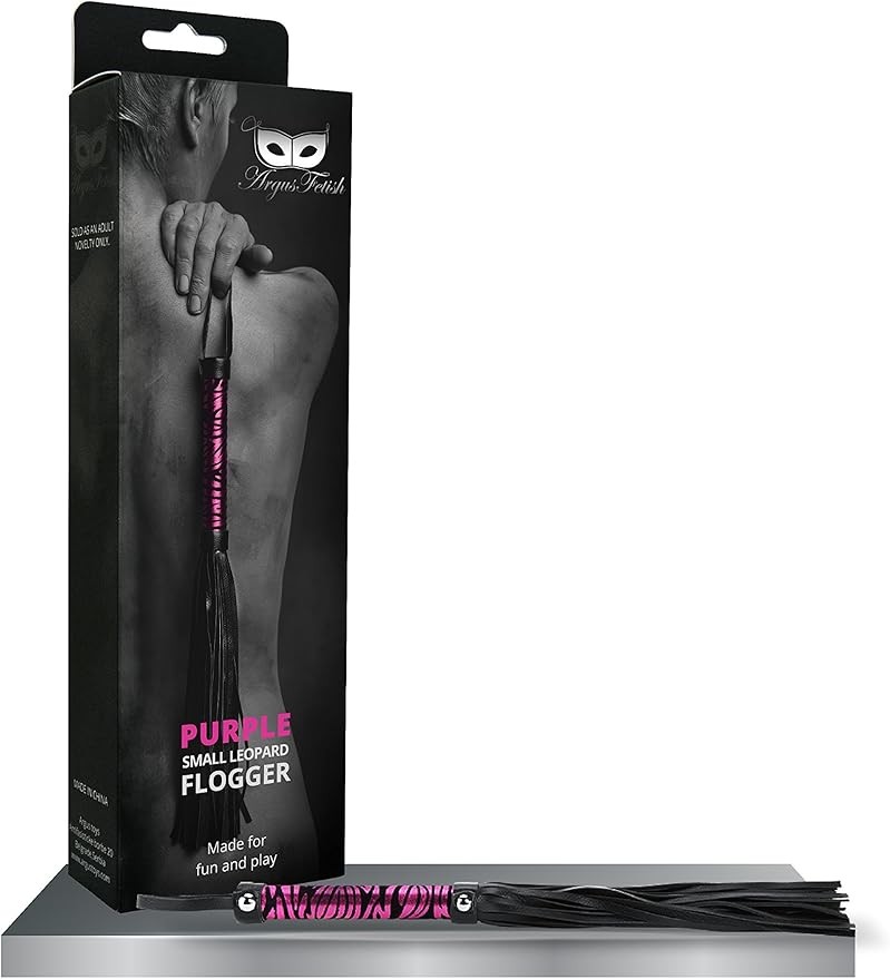 ARGUS FETISH, Bič, Crno-ljubičasta
