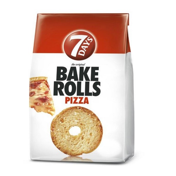 7DAYS Brusketi Bake Rolls Pizza, 80g