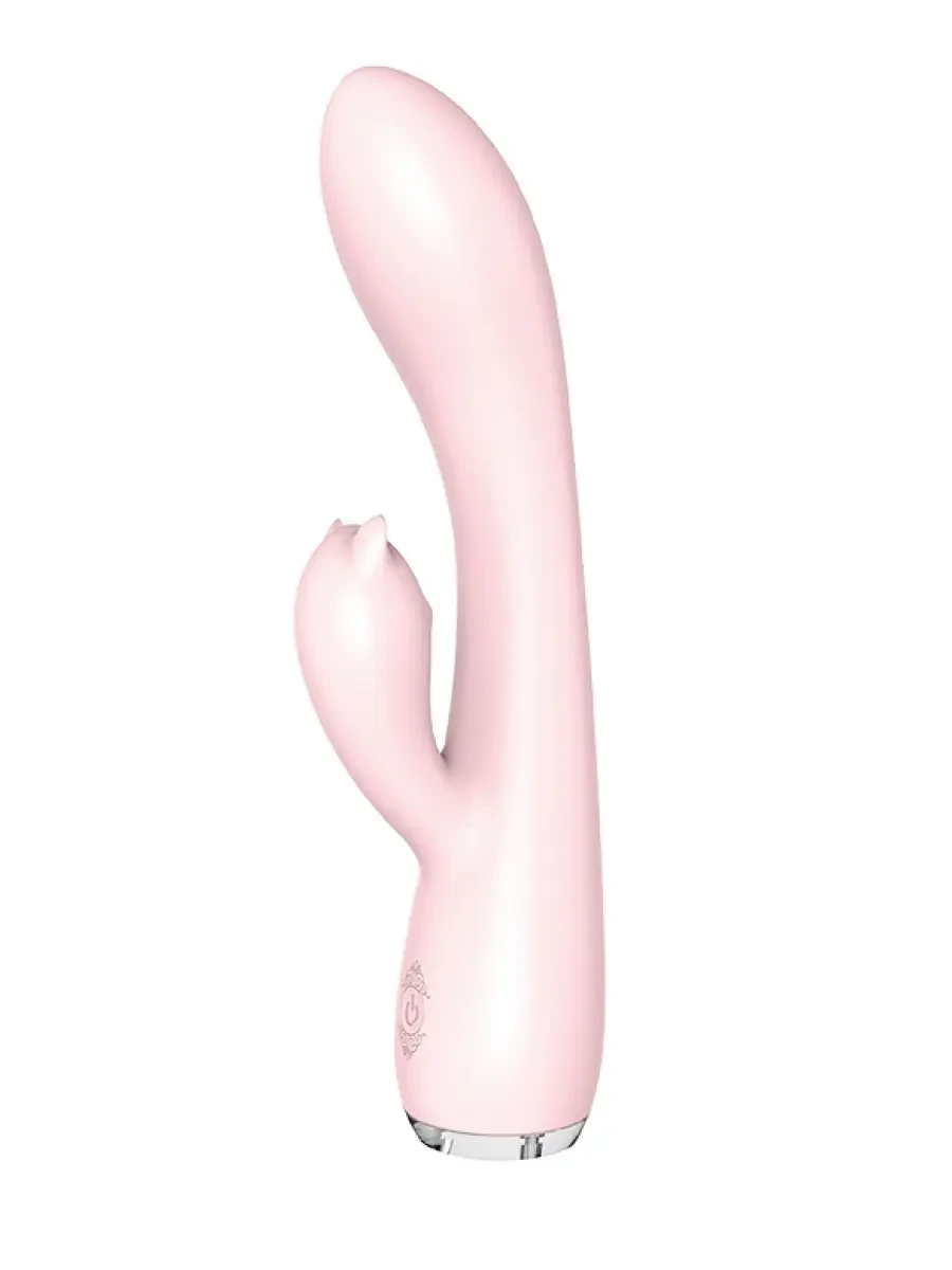 DREAM TOYS Vibrator sa dodatkom za klitoris, 12 funkcija, Roze
