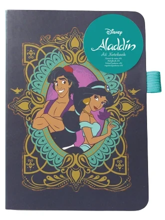 Half Moon Bay Rokovnik Aladdin Disney, A6,