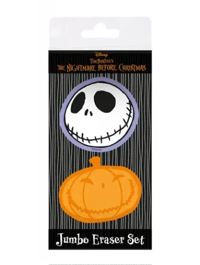Grupo Erik Editores S. L. Set gumica za brisanje The nightmare before Christmas, 2 komada