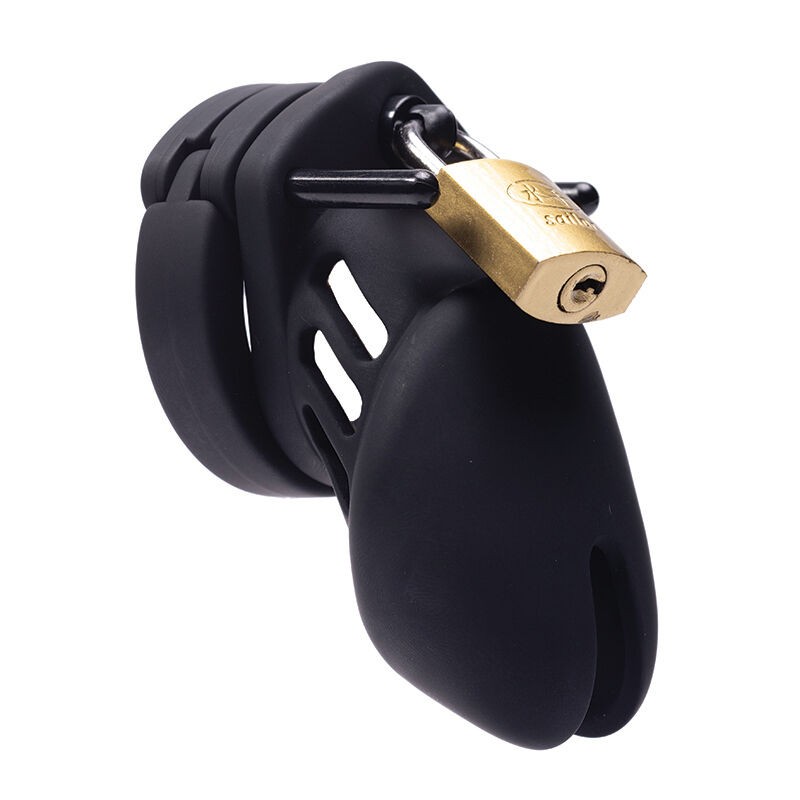 Fantasy Kavez za penis Silicone Cock Cage ft001162, Silikonski, Crni