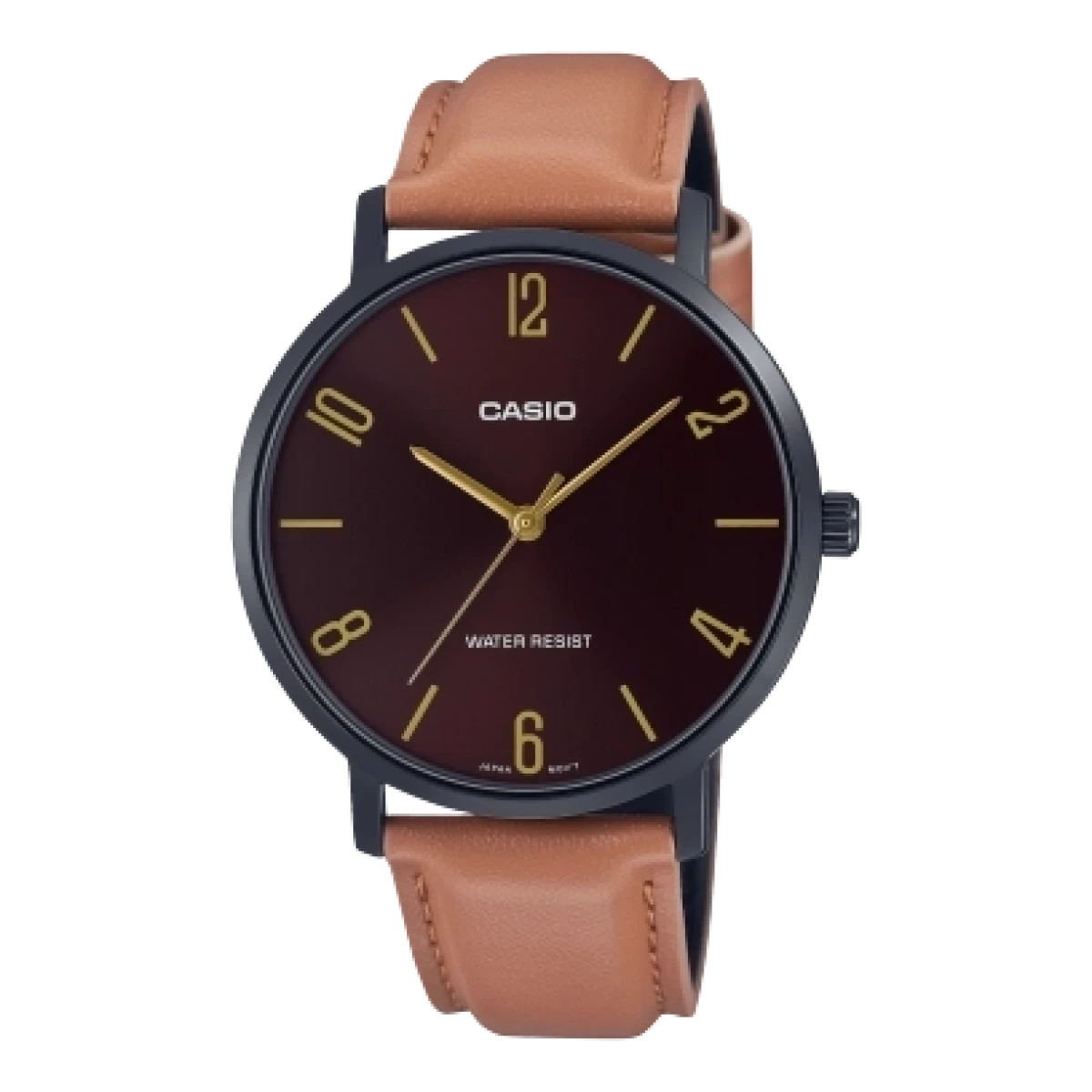 CASIO Muški sat MTP-VT01BL-5B, Braon