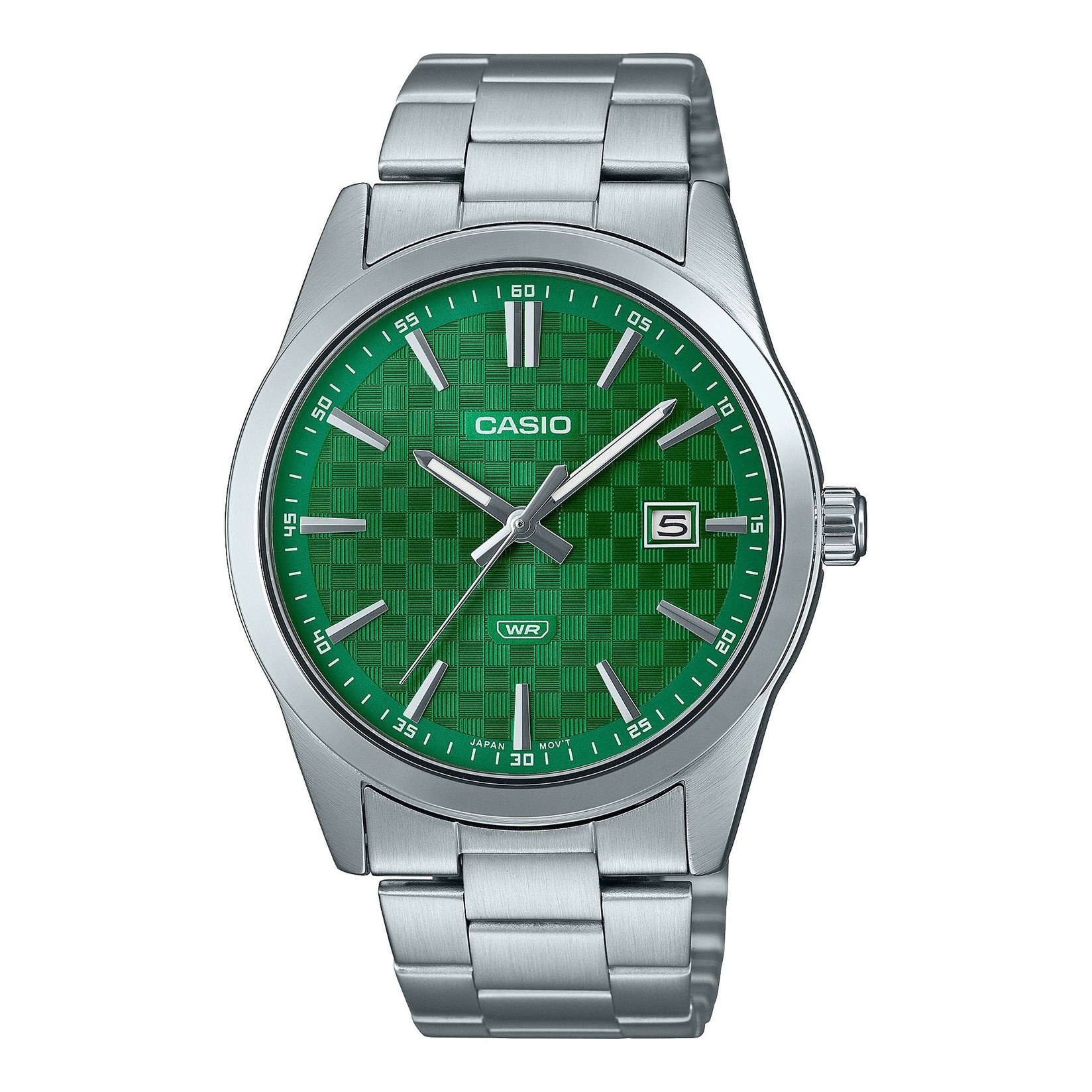 CASIO Muški sat MTP-VD03D-3A1U, Srebrne boje