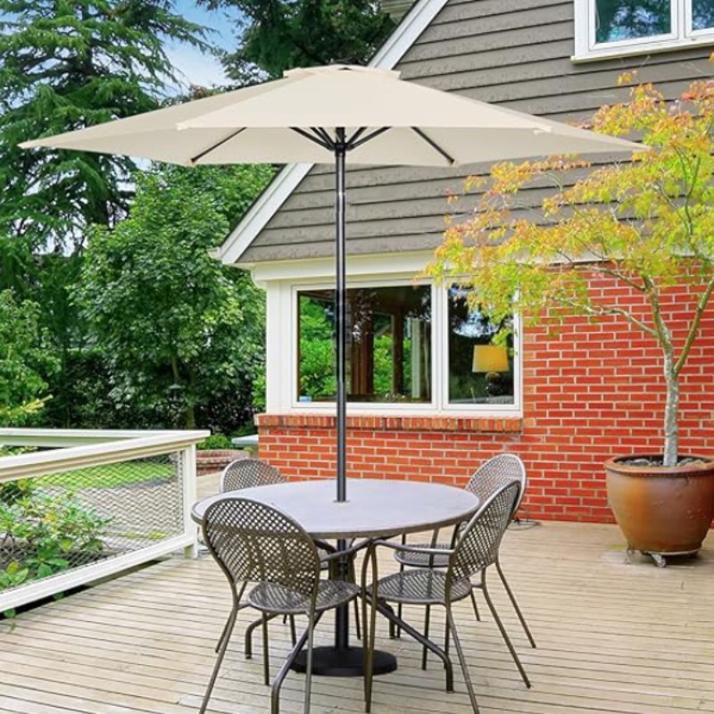 Suncobran sa podesivom visinom 270cm, Beli