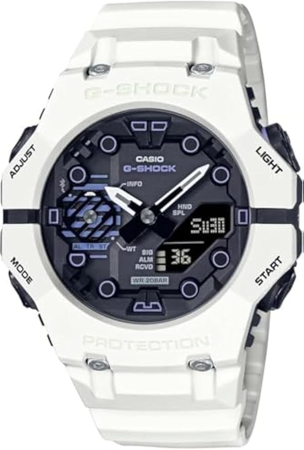 CASIO G-SHOCK Muški sat GA-B001SF-7ADR, Beli