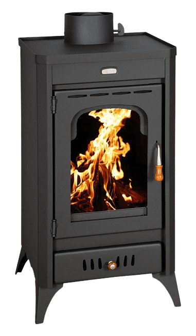 PRITY SR Peć na drva, 11.4 kW, Crna