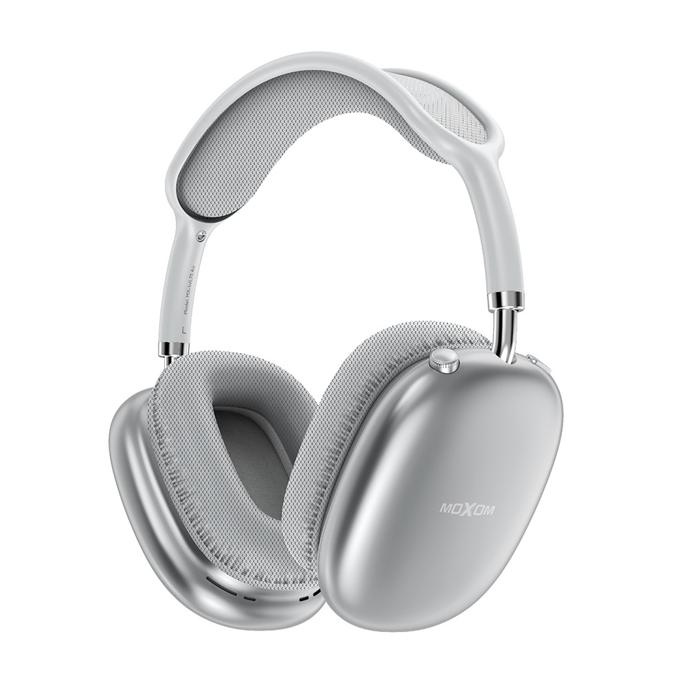 MOXOM Slušalice bluetooth MX-WL75 AIR, Srebrne