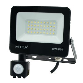 MITEA LIGHTING Reflektor sa senzorom M490030-RLS-C5, 6500K, SMD, ECO, 30W,  Crni