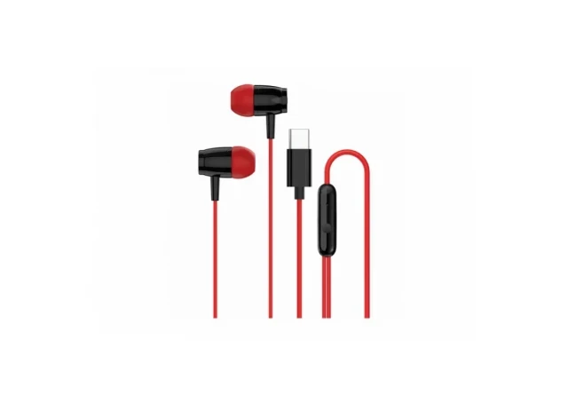 CANYON Slušalice SEP-5 TYPE-C, Bežične, Crvene
