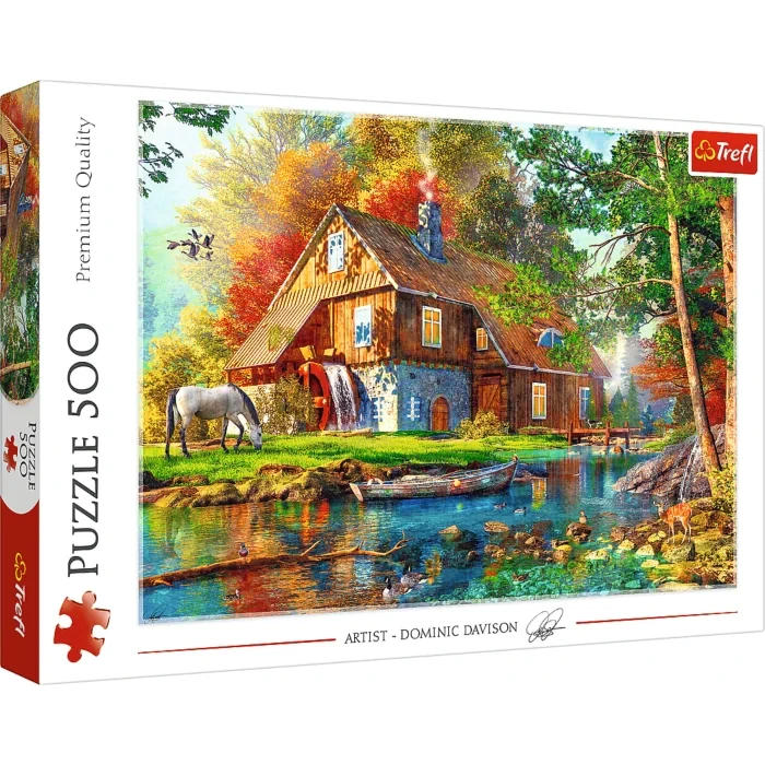 TREF LINE Puzzle kućica u prirodi – 500 delova
