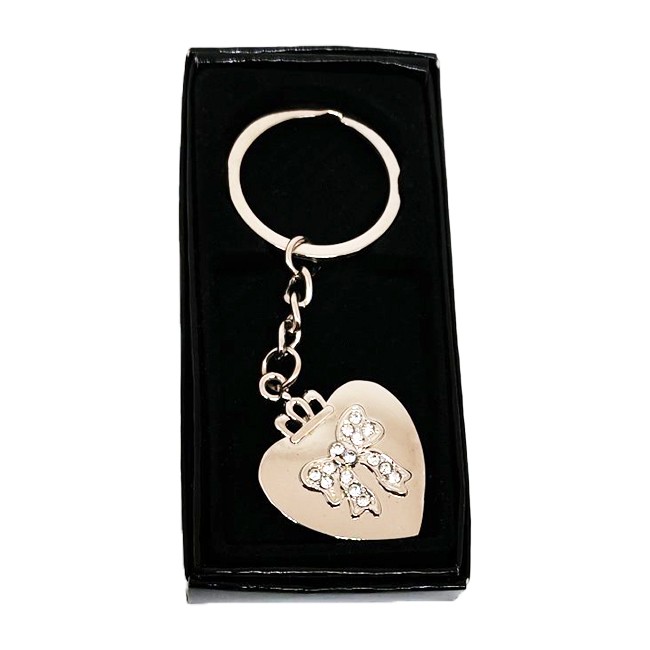 Privezak za ključeve Srce, Zlatne boje