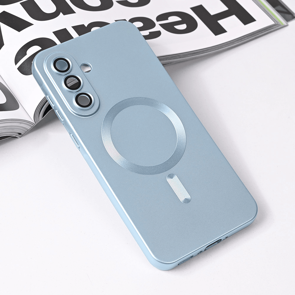 Maska za telefon Magsafe Chrome za Samsung A566B Galaxy A56, Plava