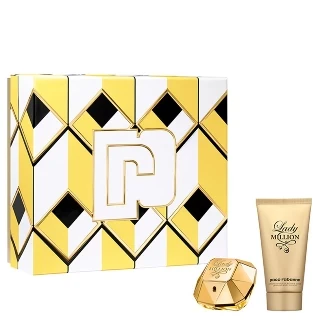Paco Rabanne Ženski set Lady Million, EDP, 50 ml + Losion za telo, 75 ml