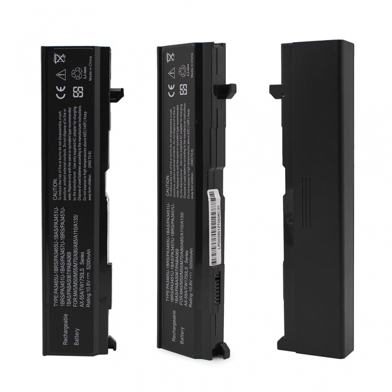 Baterija za laptop Toshiba PA3465, 10.8 V, 5200 mAh