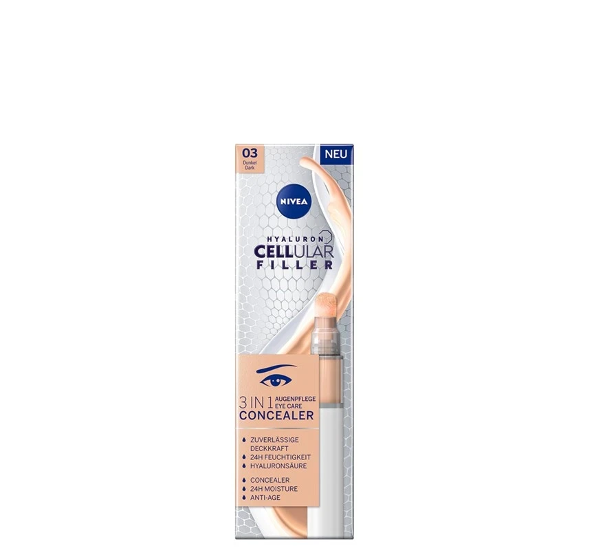 Nivea Korektor Cellular Filler 3u1 03, Dark, 4ml