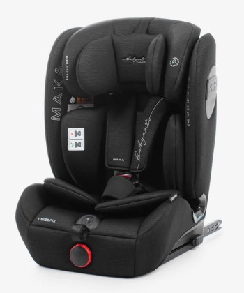 Babyauto Auto sedište Maka 76-150 cm, Isofix, Crno