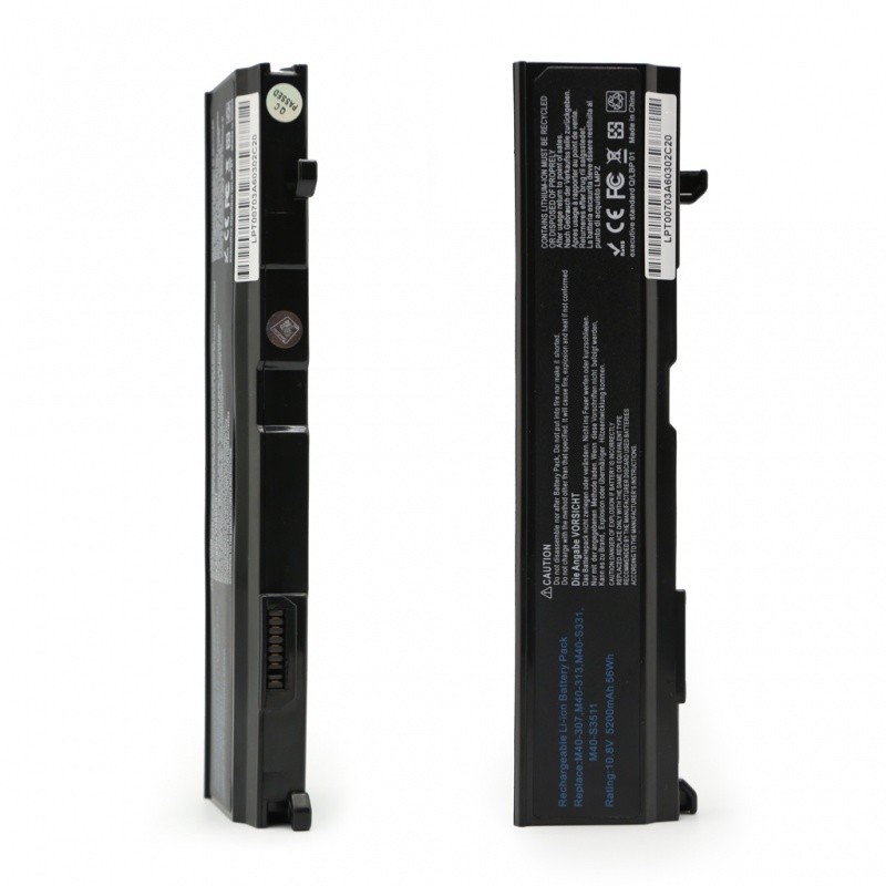 Baterija za laptop Toshiba PA3399, 10.8 V, 5200 mAh, 56 Wh