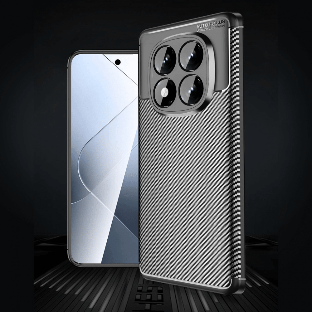 Maska za telefon Defender Carbon za Xiaomi Redmi Note 14 Pro 4G, EU, Crna