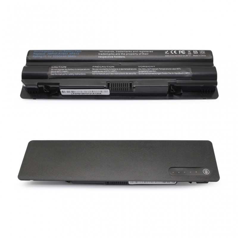Baterija za laptop Dell XPS 14, 15, 17, L401X, L501X, L701X, R795X, 11.1V, 5200mAh
