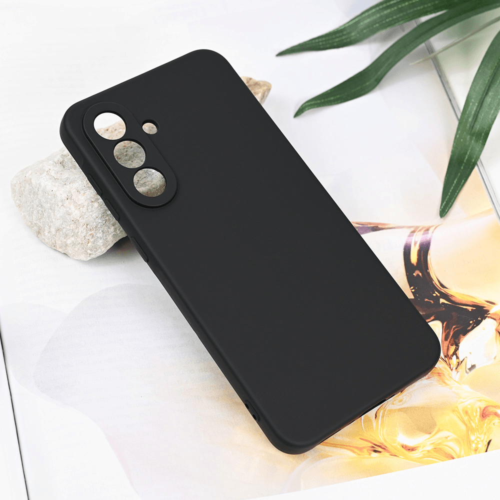 Teracell Maska za telefon Soft Velvet za Samsung A366B Galaxy A36 5G, Crna