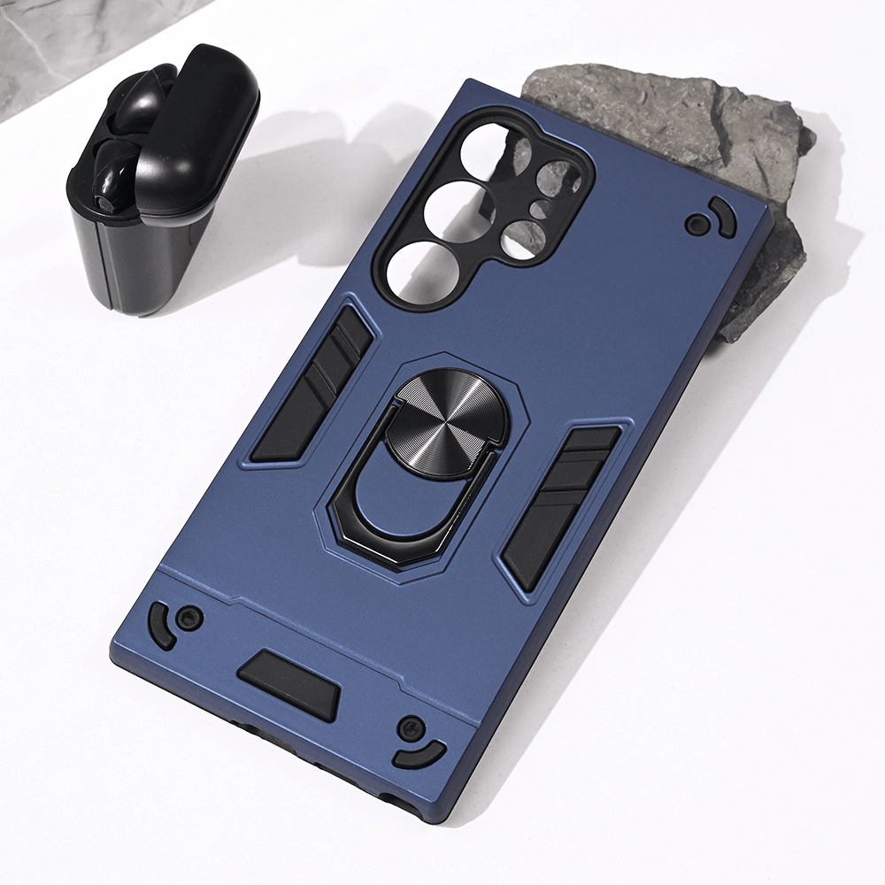 Maska za telefon Hard Ring za Samsung S928 Galaxy S24 Ultra, Plava