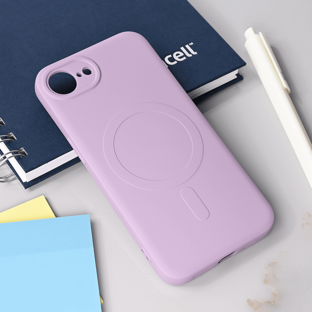 Teracell Maska za telefon Giulietta Magsafe za iPhone 16e 6.1, Ljubičasta