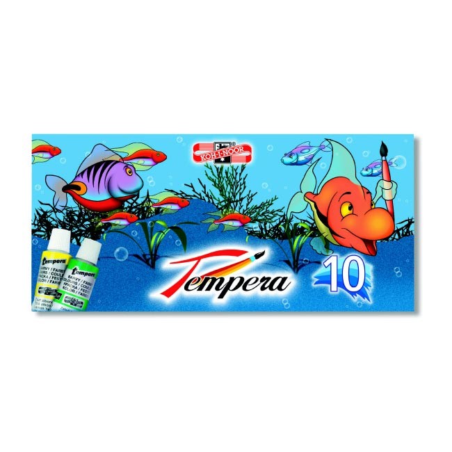 Kohinor Tempere, 16 ml, 10 komada