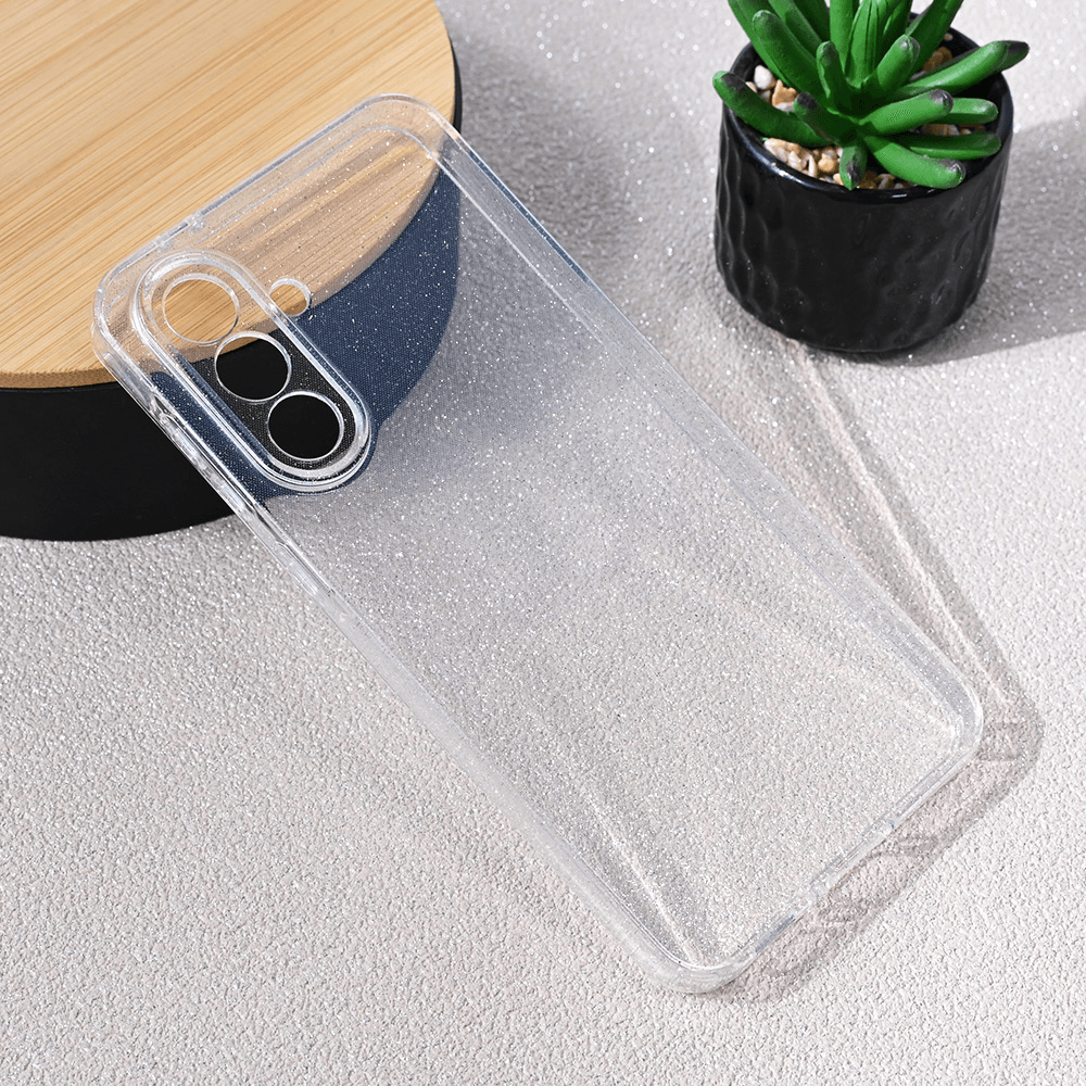Maska za telefon Sparkle Dust za Samsung A566B Galaxy A56 5G, Providna