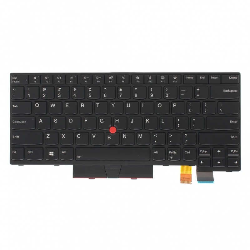 Tastatura za laptop Lenovo ThinkPad T470, Crna