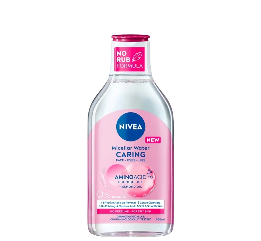 Nivea Micelarna voda za suvu kožu Caring, 400ml