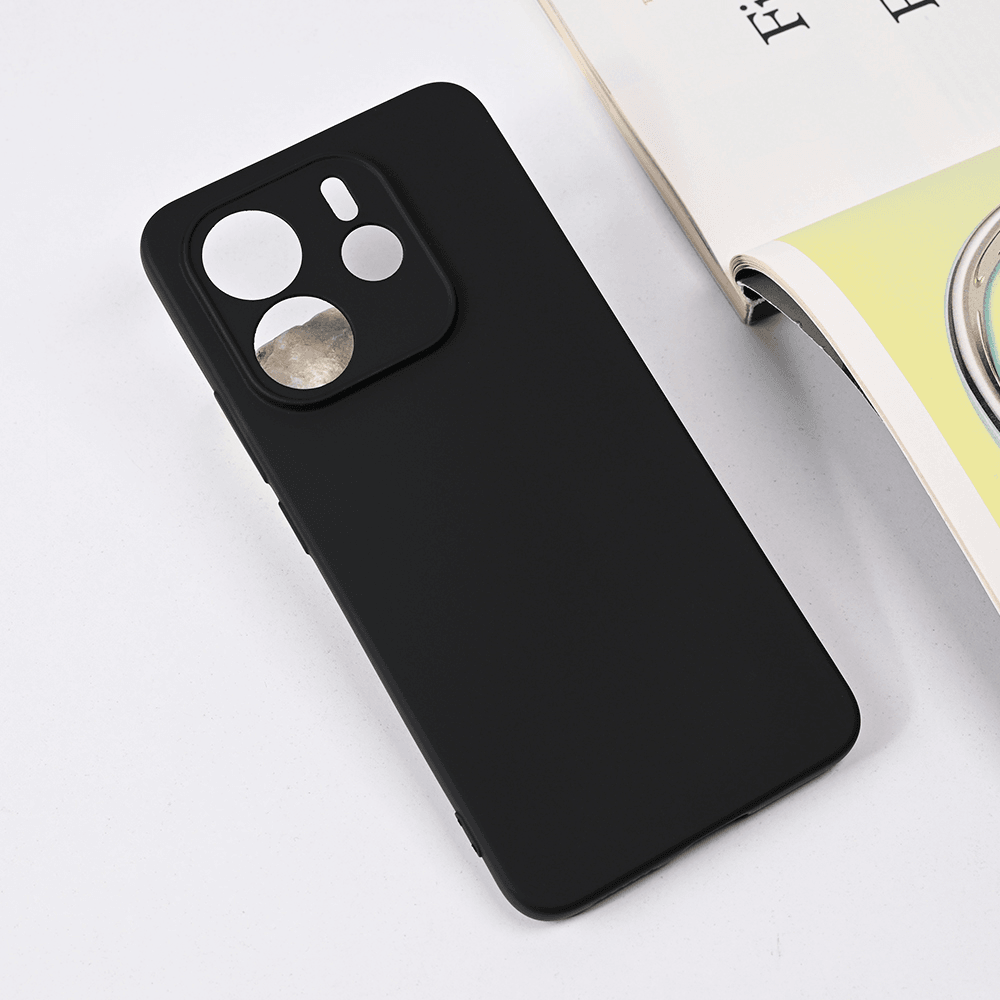 Maska za telefon Gentle Color za Xiaomi Redmi Note 14 4G, Crna