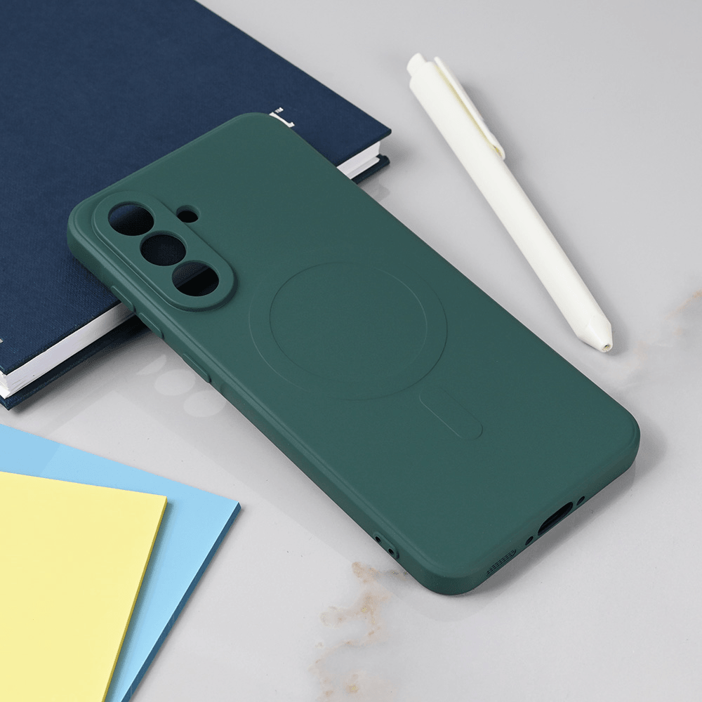Teracell Maska za telefon Giulietta Magsafe za Samsung A366B Galaxy A36 5G, Maslina