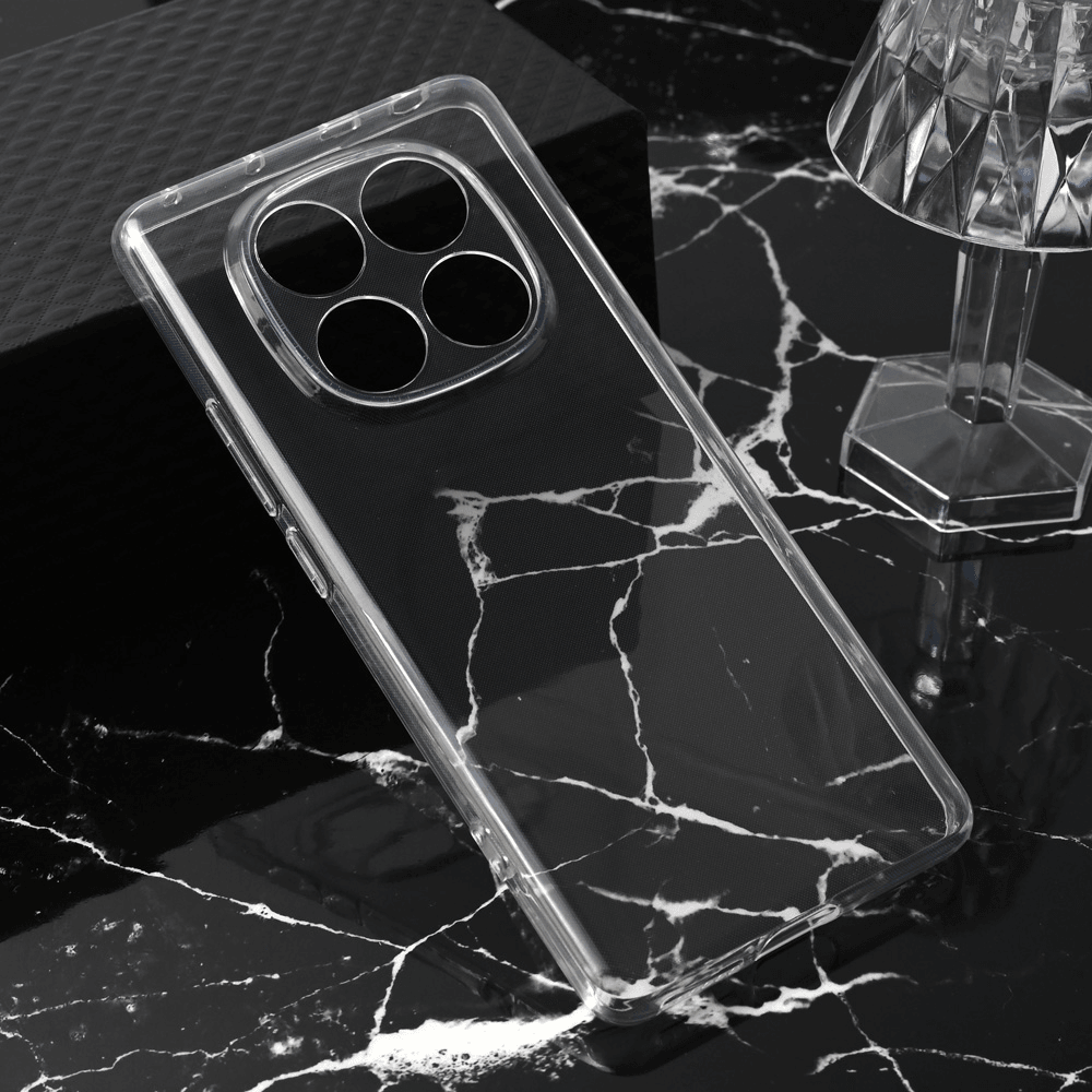 Maska za telefon silikonska Ultra Thin za Xiaomi Redmi Note 14 Pro 4G, EU, Providna