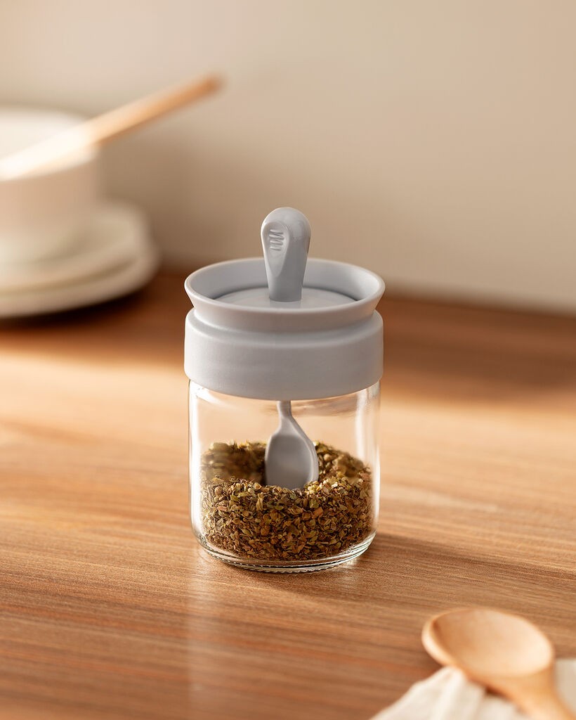 Madame Coco Posuda za začine Liana, 210ml, Siva