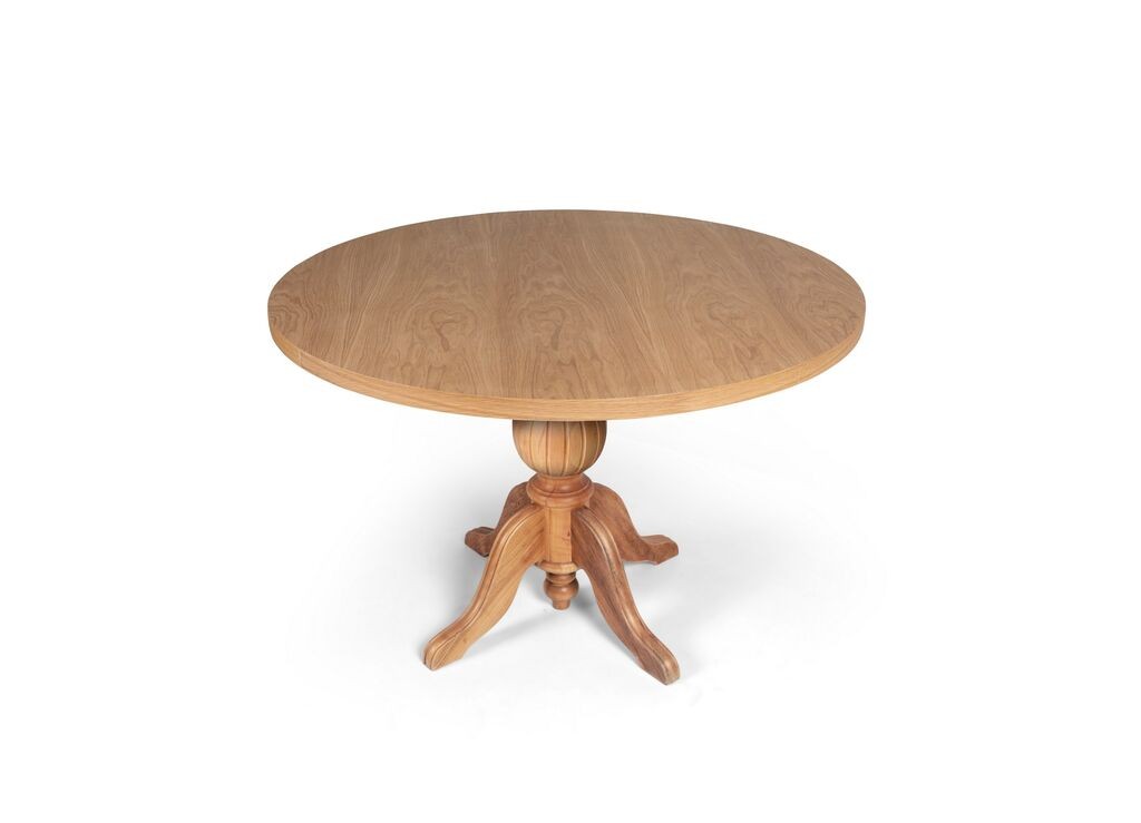 Hanah Home Trpezarijski sto Tondo, 118 cm, Smeđi