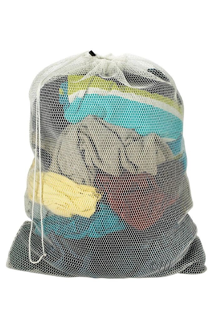 Aberto Design Mrežasta vreća za veš Als-3899, Bela